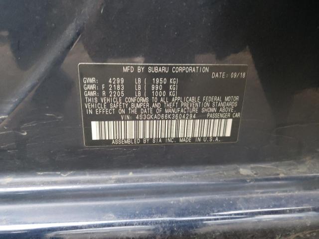 4S3GKAD66K3604294 Subaru Impreza Premium