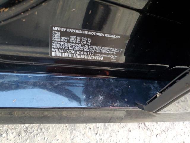 2017 BMW 430I GRAN - WBA4F7C56HG438117