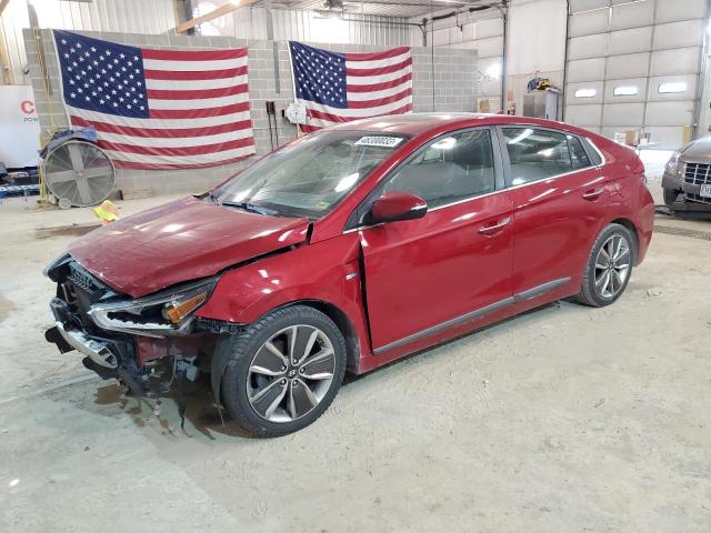 Salvage cars for sale from Copart Columbia, MO: 2019 Hyundai Ioniq Limited
