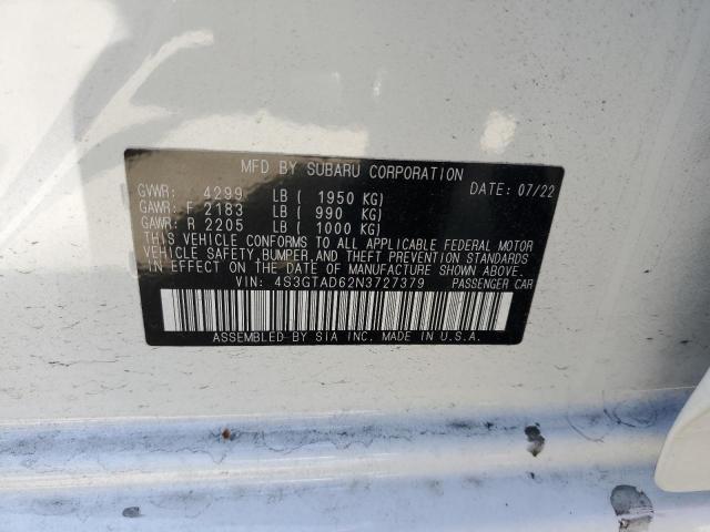 4S3GTAD62N3727379 Subaru Impreza Premium