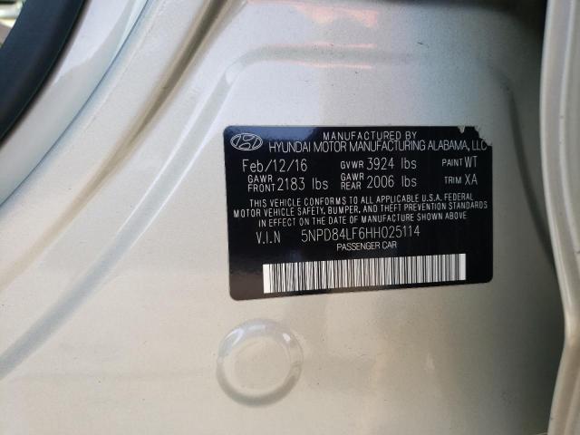 2017 HYUNDAI ELANTRA SE - 5NPD84LF6HH025114