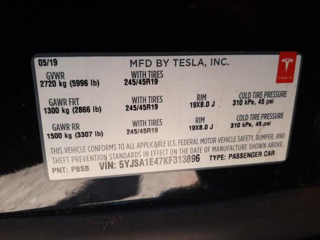 5YJSA1E47KF313896 Tesla MODEL S