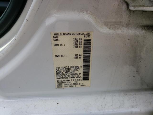1N4BL4CV8KC173285 Nissan ALTIMA SR