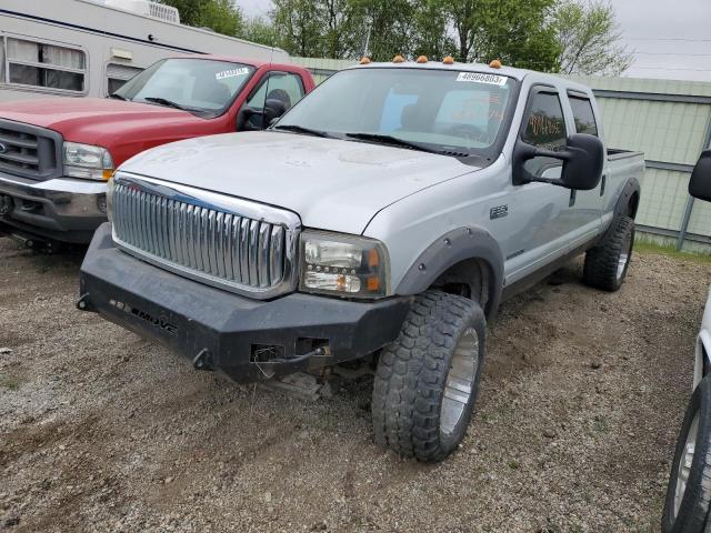 Salvage cars for sale from Copart Pekin, IL: 2001 Ford F350 SRW Super Duty