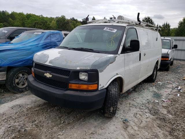Salvage cars for sale from Copart Ellenwood, GA: 2012 Chevrolet Express G2500