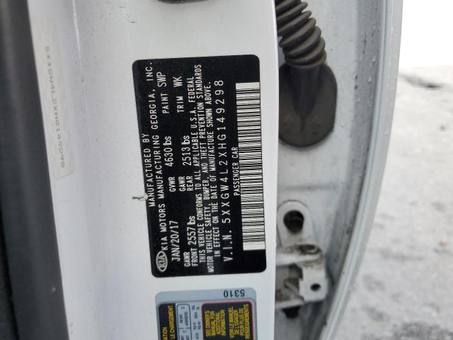 5XXGW4L2XHG149298 KIA OPTIMA SX