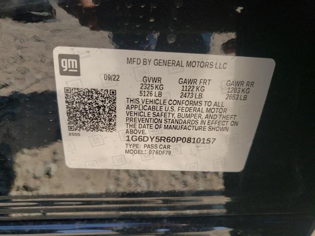 2023 CADILLAC CT5-V BLAC - 1G6DY5R60P0810157