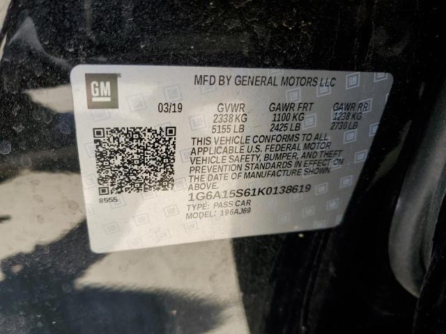 2019 CADILLAC CTS-V - 1G6A15S61K0138619