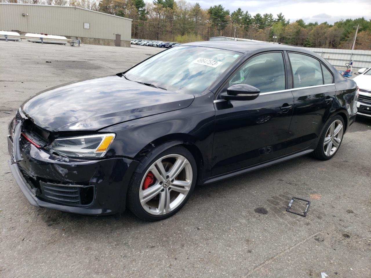 Volkswagen Jetta gli 2015 черная