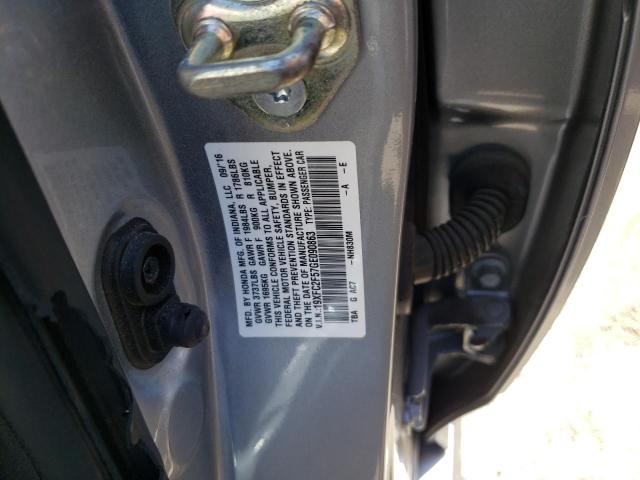19XFC2F57GE090863 Honda Civic Lx
