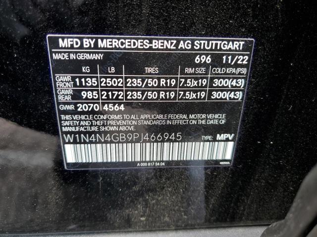 W1N4N4GB9PJ466945 Mercedes-Benz GLA 250