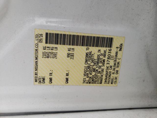 2017 NISSAN MAXIMA 3.5 - 1N4AA6AP1HC378036