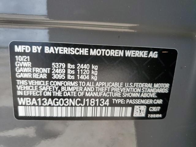 2022 BMW 530E - WBA13AG03NCJ18134