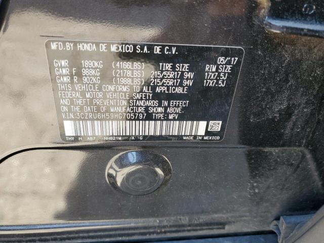 3CZRU6H59HG705797 Honda HR-V EX
