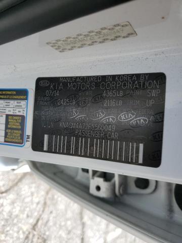 KNAGM4A72F5560049 KIA Optima Lx