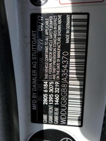 2018 MERCEDES-BENZ S 560 4MAT - WDDUG8GB8JA354370