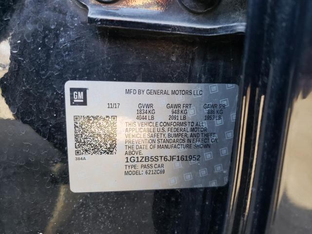 2018 CHEVROLET MALIBU LS - 1G1ZB5ST6JF161952