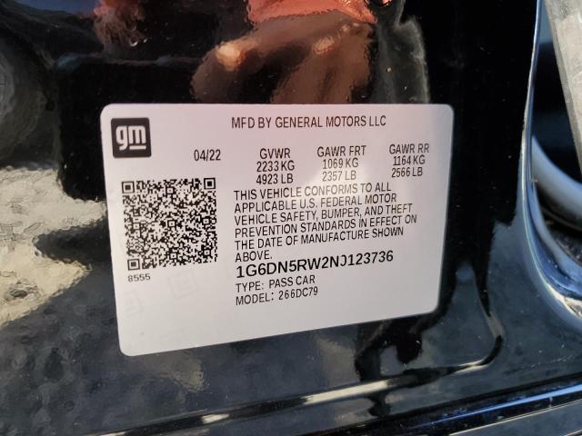 2022 CADILLAC CT5 PREMIU - 1G6DN5RW2N0123736