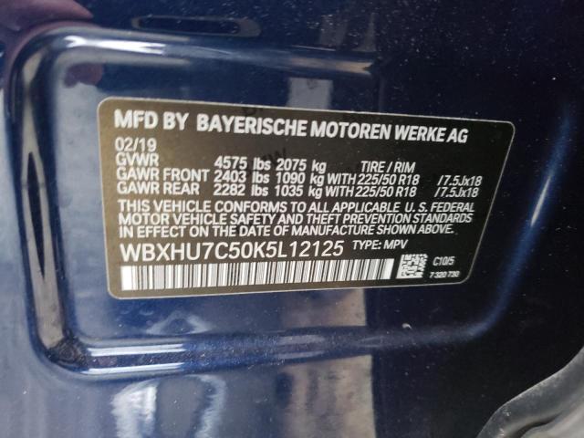 WBXHU7C50K5L12125 BMW X1 Sdrive28i