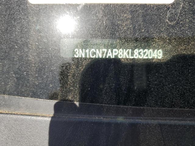 3N1CN7AP8KL832049 Nissan VERSA S