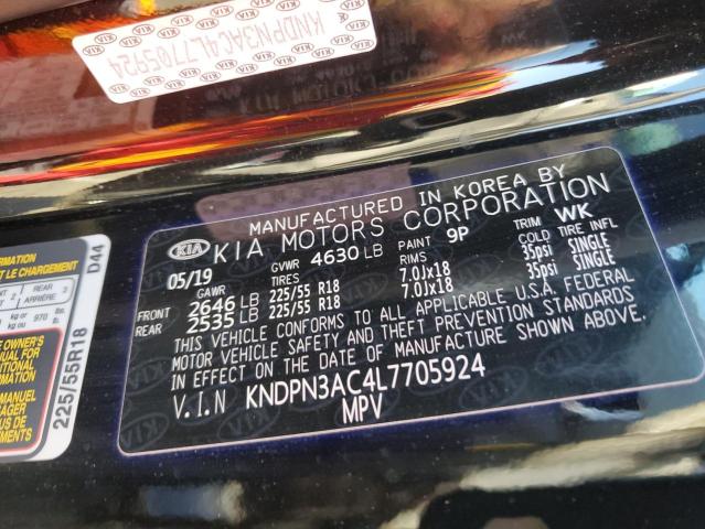 KNDPN3AC4L7705924 KIA Sportage Ex