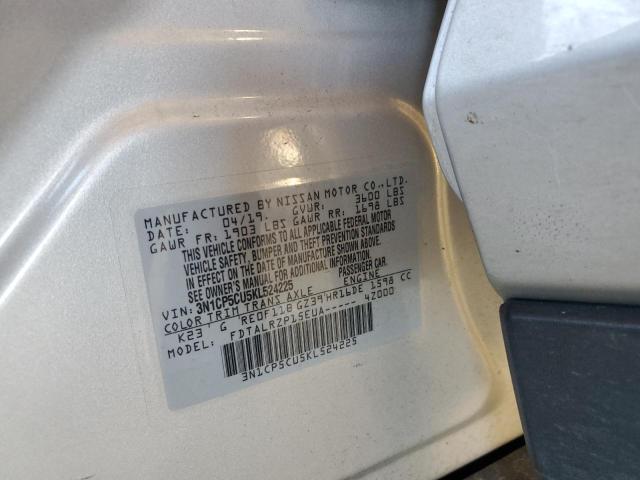 3N1CP5CU5KL524225 Nissan KICKS S
