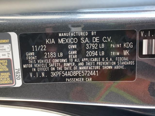 3KPF54AD8PE572441 KIA Forte Gt Line