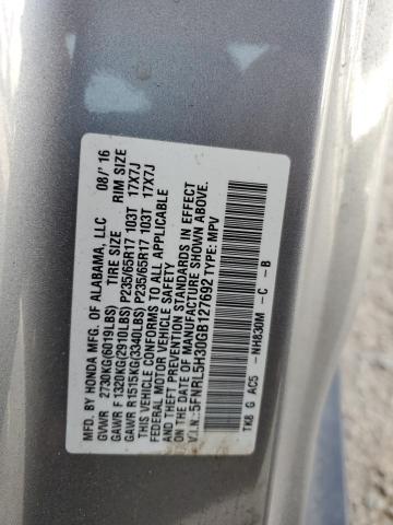 2016 HONDA ODYSSEY SE - 5FNRL5H30GB127692