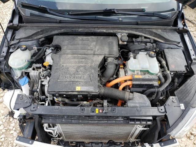 2017 HYUNDAI IONIQ BLUE - KMHC65LC1HU049013