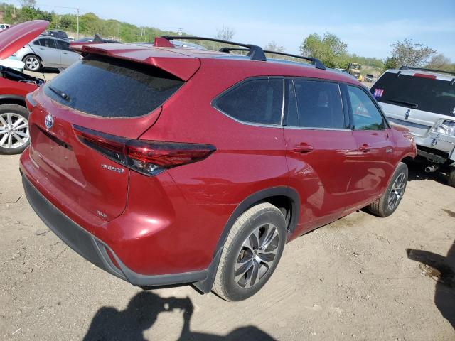 VIN 5TDHBRCHXLS505564 2020 Toyota Highlander, Hybri... no.3