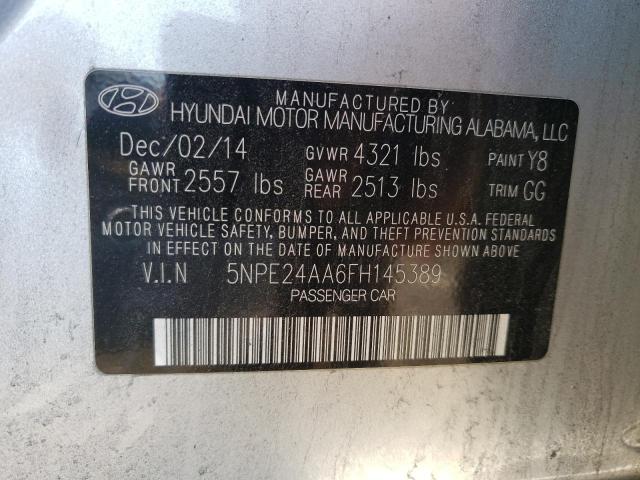 2015 HYUNDAI SONATA ECO - 5NPE24AA6FH145389