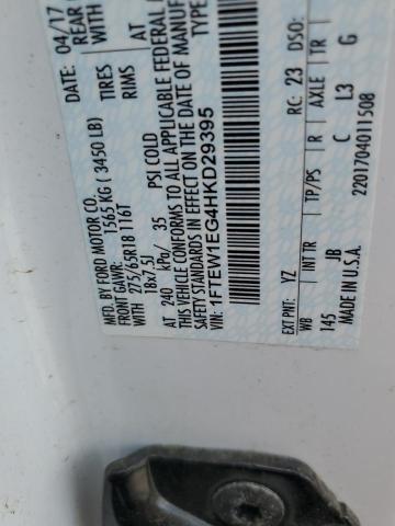 1FTEW1EG4HKD29395 Ford F150 Supercrew