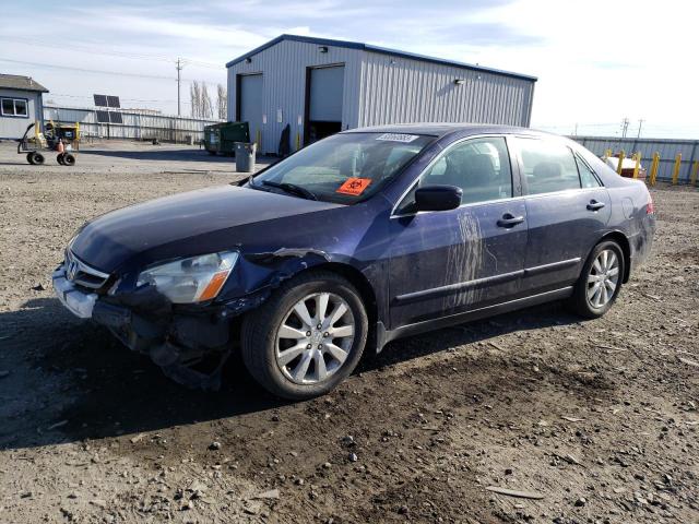 Salvage cars for sale from Copart Airway Heights, WA: 2006 Honda Accord LX