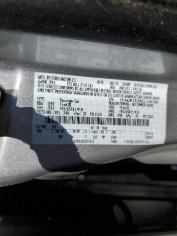 1FADP3E28EL136168 Ford FOCUS S