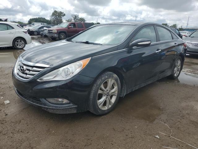 VIN: 5NPEC4AC4CH452375 Auction: COPART Lot: 48963123 Location: FL - TAMPA SOUTH 5NPEC4AC4CH452375 HYUNDAI SONATA 2012 BLACK Photo 1