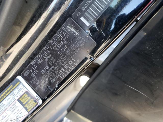 KNAFK4A69F5379068 KIA FORTE LX