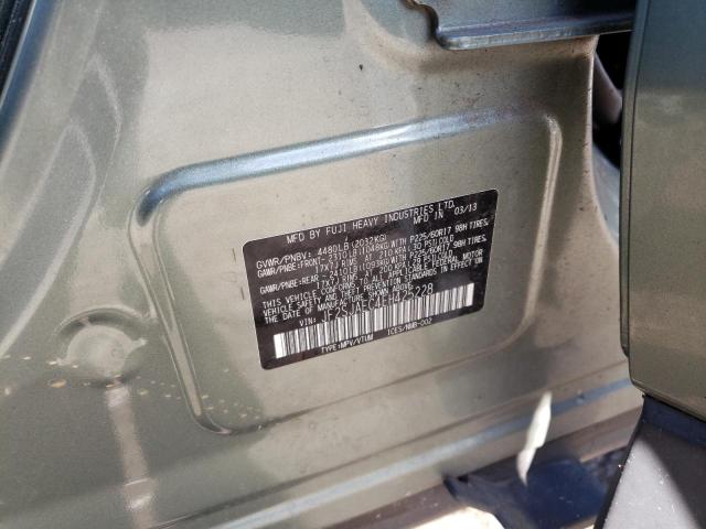 JF2SJAEC4EH425228 Subaru Forester 2.5i Premium