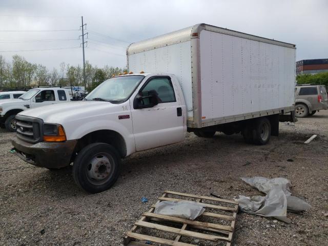 Salvage cars for sale from Copart Columbus, OH: 2001 Ford F550 Super Duty