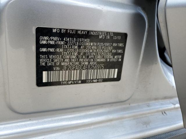 JF2GPAGC4E8256975 Subaru Xv Crosstrek 2.0 Limited