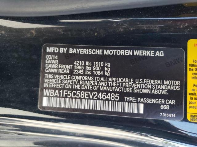 WBA1F5C58EV246485 BMW 228 I