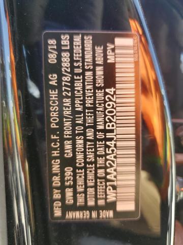 WP1AA2A54JLB20924 Porsche Macan