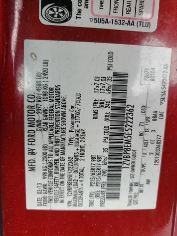 1ZVBP8EM5E5222362 Ford MUSTANG