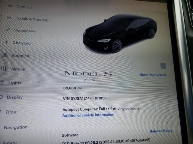 5YJSA1E14HF181856 Tesla MODEL S