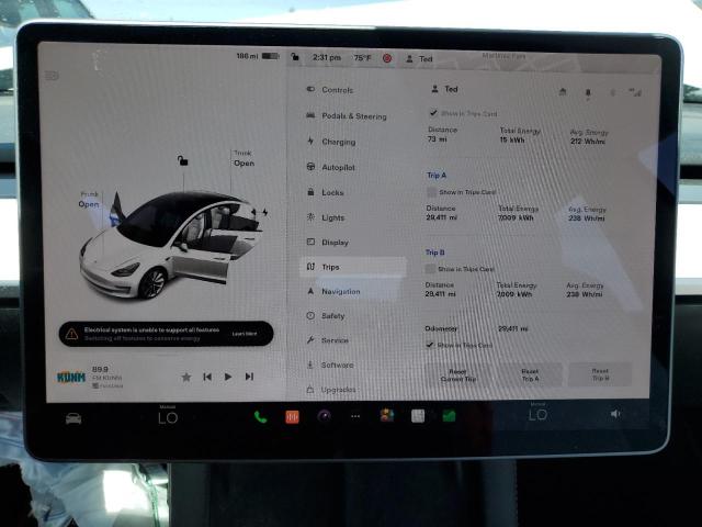 5YJ3E1EB8MF069363 Tesla MODEL 3