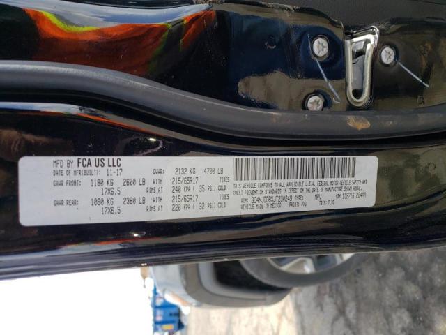 3C4NJDDBXJT230249 Jeep Compass Trailhawk