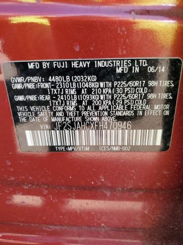 JF2SJAHCXFH470946 Subaru Forester 2.5i Limited