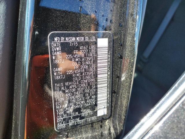 2015 NISSAN JUKE S - JN8AF5MV0FT564779