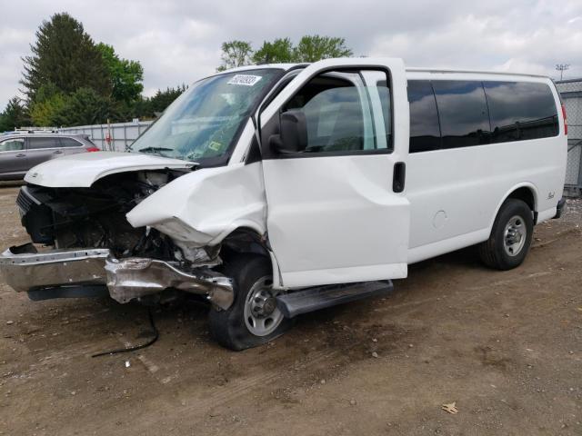 Salvage cars for sale from Copart Finksburg, MD: 2014 Chevrolet Express G2500 LT