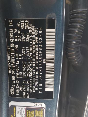 5XYKT3A63EG433396 KIA SORENTO LX
