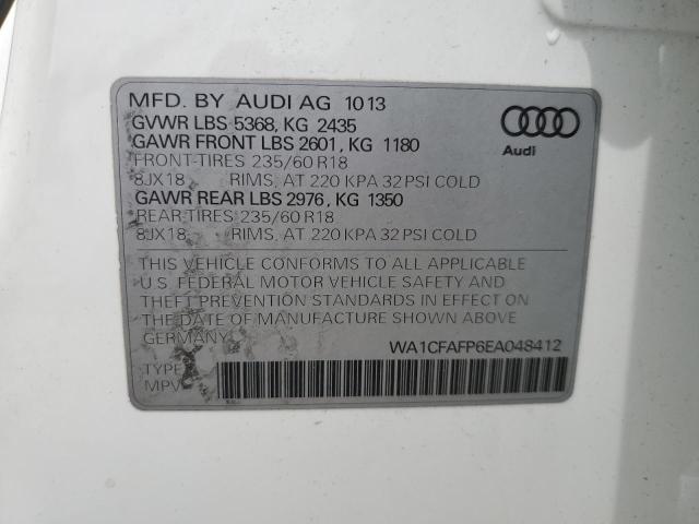 VIN WA1CFAFP6EA048412 2014 Audi Q5, Premium no.13